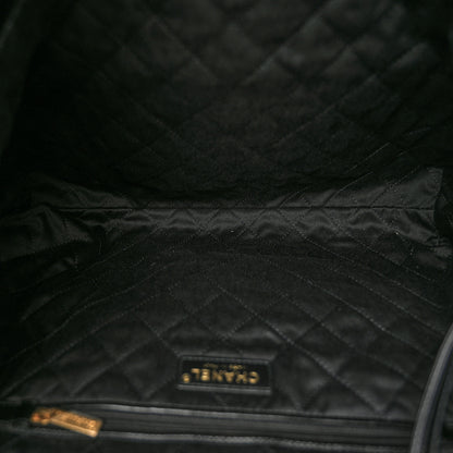 Chanel Shiny Calfskin Quilted Chanel 22 Black 6 of 11