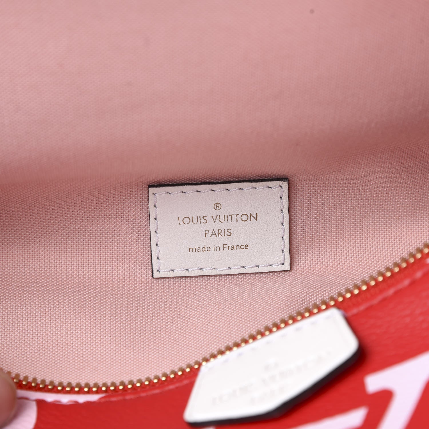 Louis Vuitton Monogram Giant Bumbag Rouge 5 of 8