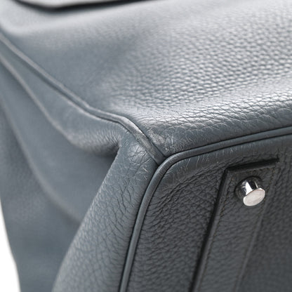 Hermes Togo Birkin 40 Bleu Orage 9 of 17