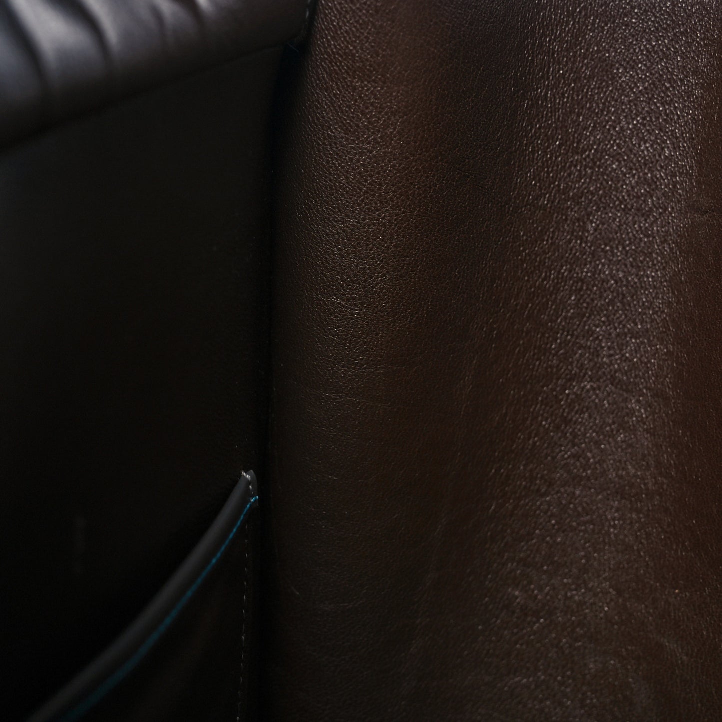 Satin Debossed Calfskin Micro Luggage Anthracite