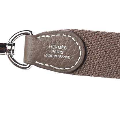 Hermes Taurillon Clemence Evelyne TPM Etoupe 8 of 10