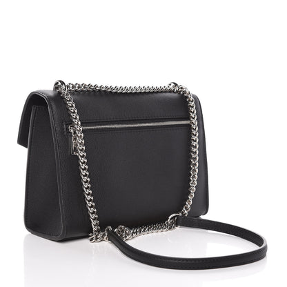 Louis Vuitton Soft Calfskin My Lockme Chain Bag BB Black 3 of 9