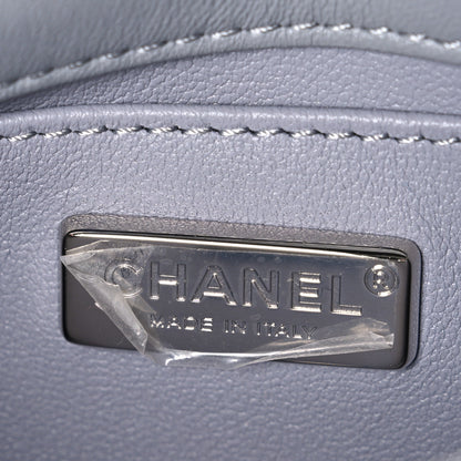 Chanel Sequin Mini Rectangular Flap Silver 6 of 11
