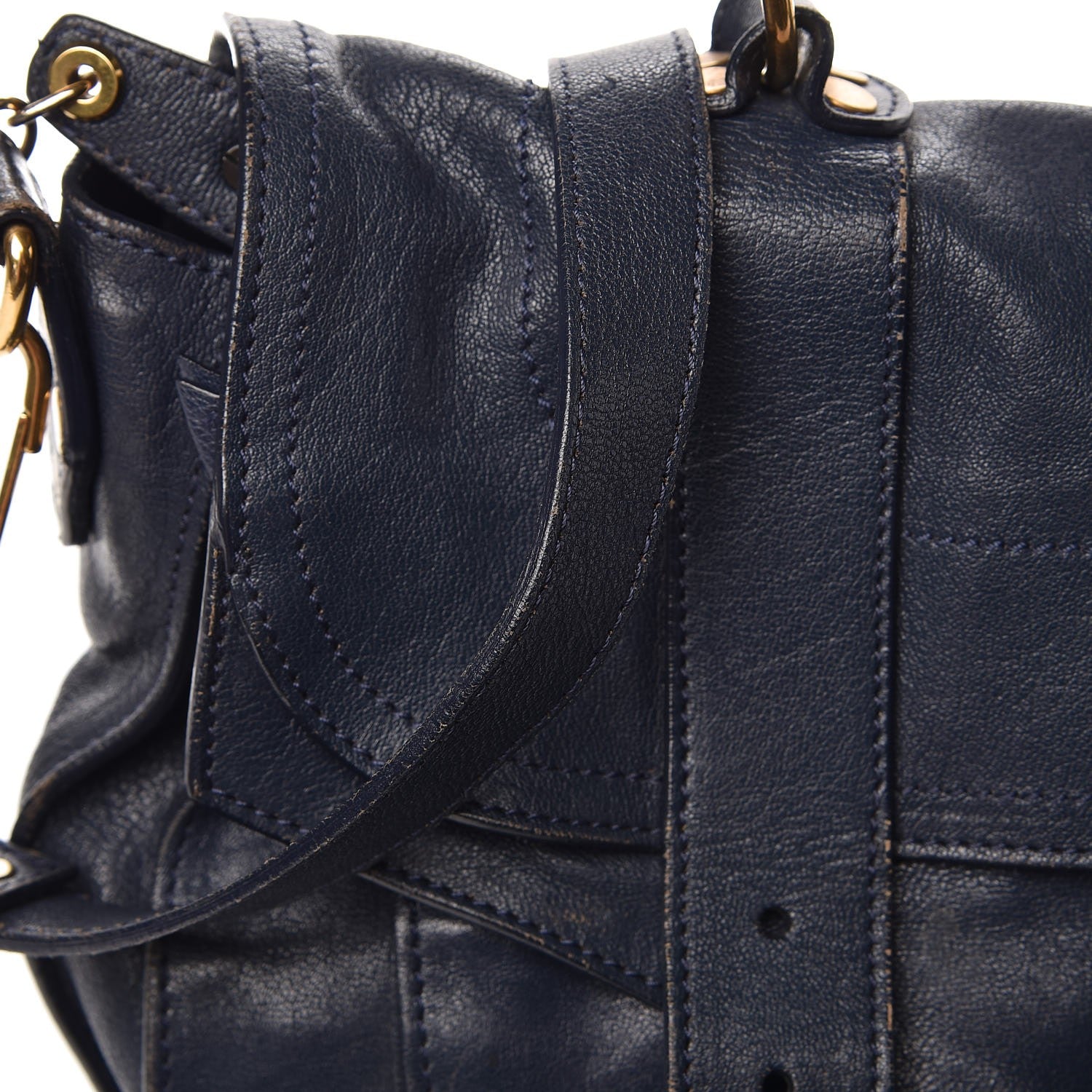 Proenza Schouler Lambskin Medium PS1 Satchel Midnight 17 of 22