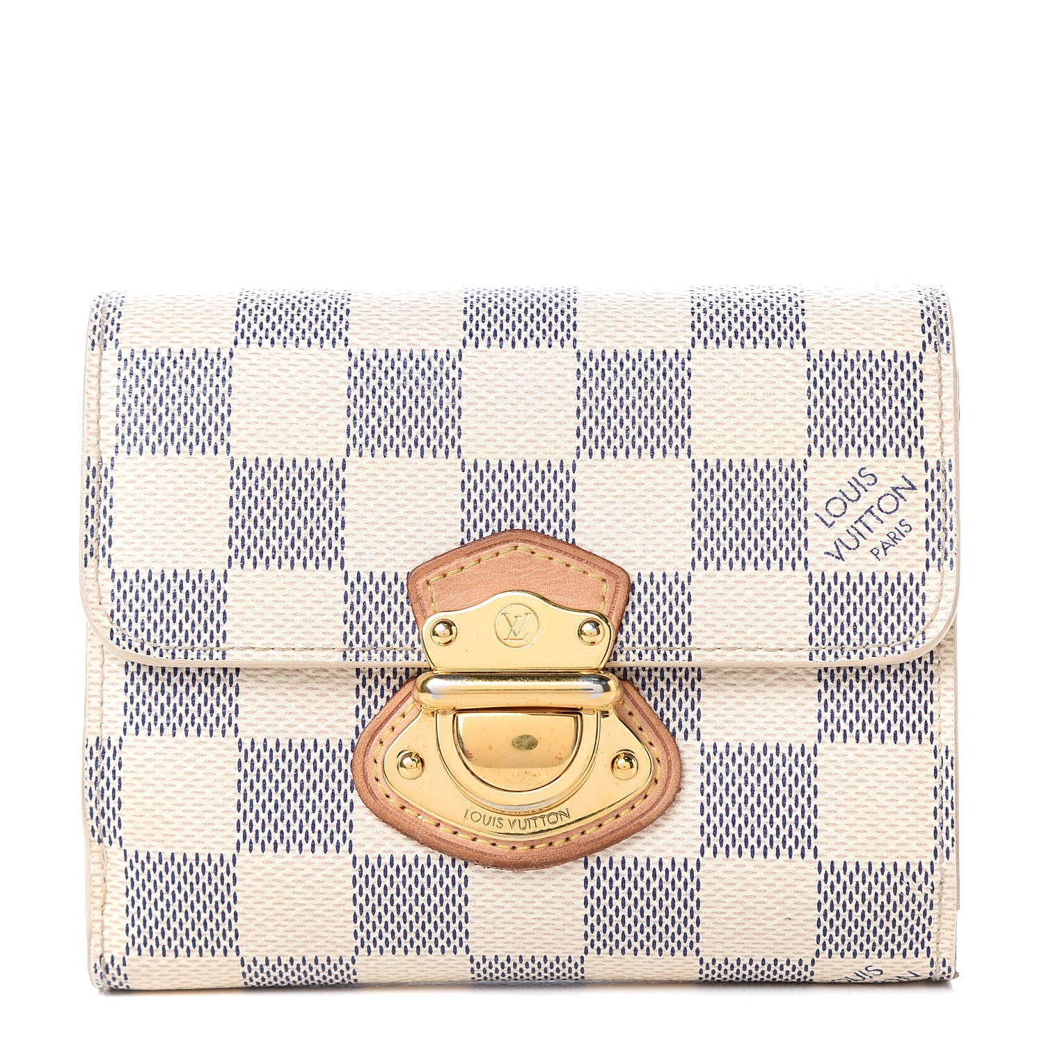 Louis Vuitton Damier Azur Joey Wallet 1 of 8