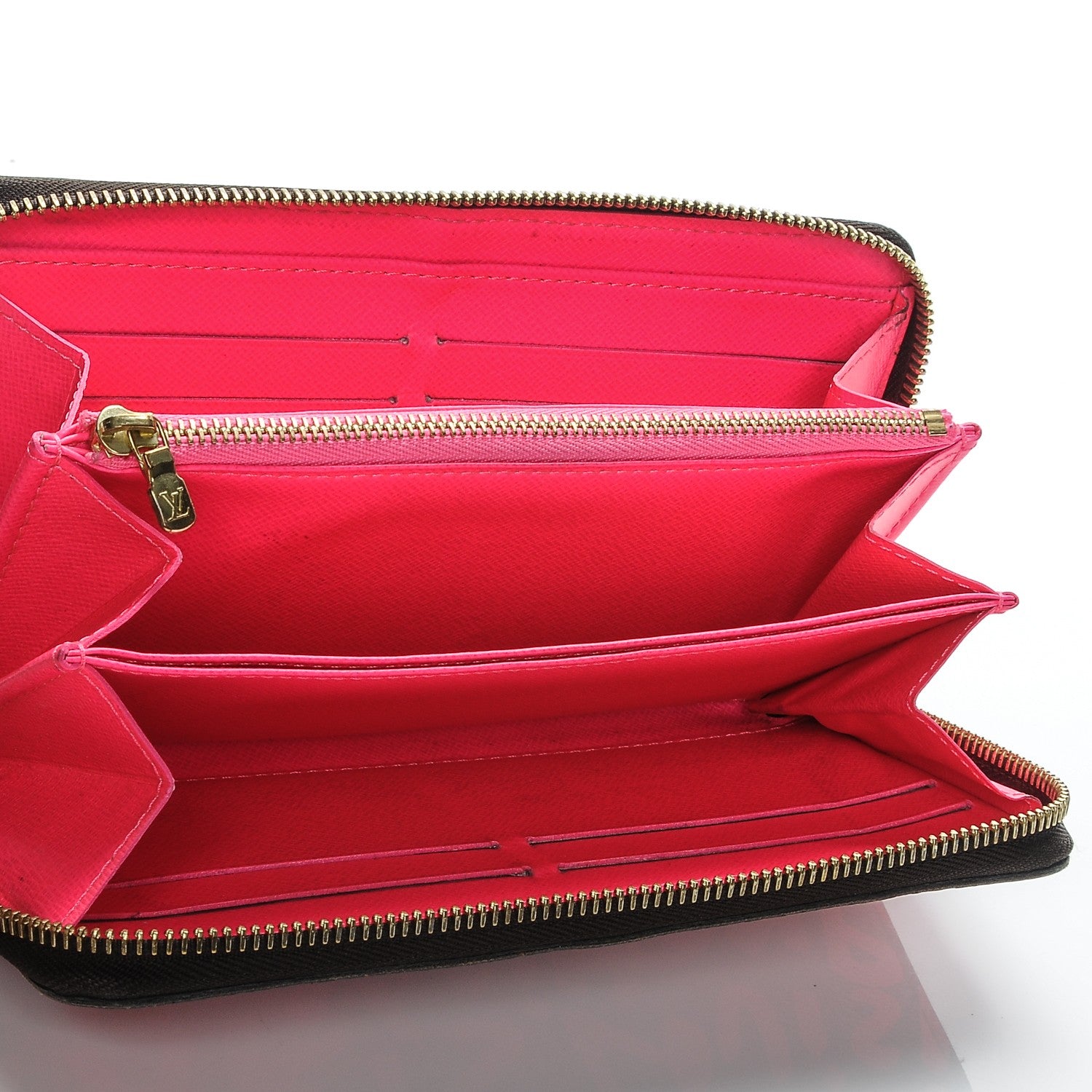 Louis Vuitton Monogram Graffiti Zippy Wallet Fuchsia 6 of 10