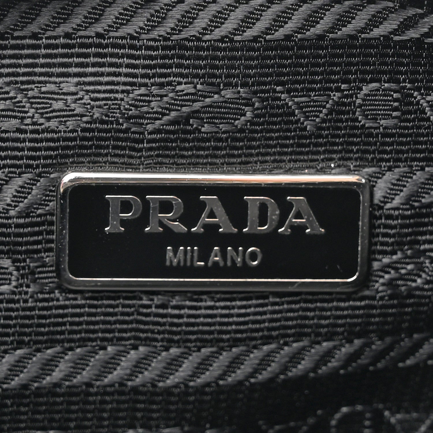 Prada Nylon Re-Edition 2005 Shoulder Bag Black 6 of 9