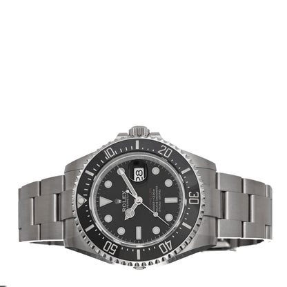 Rolex Stainless Steel 43mm Oyster Perpetual Date Sea-Dweller Watch Black 126600 2 of 5