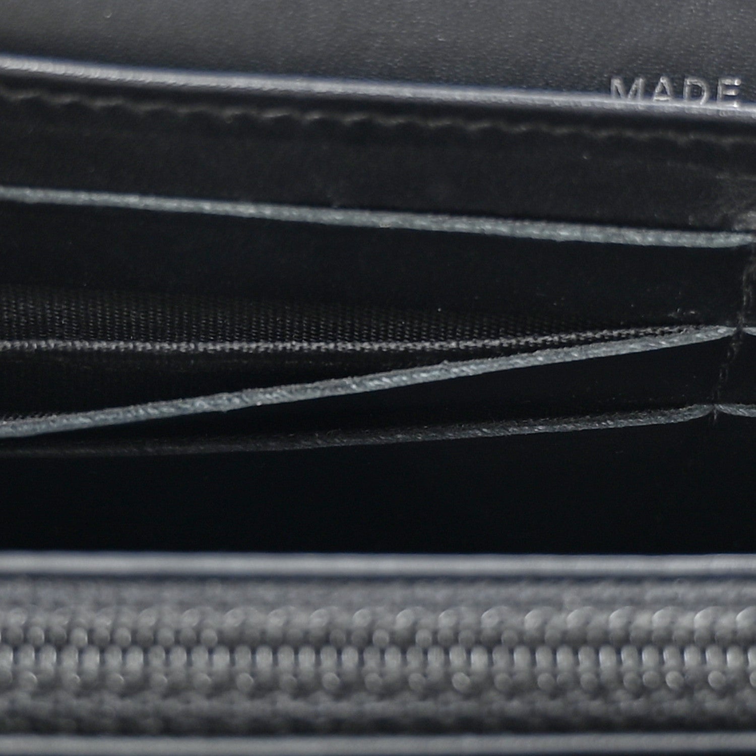 Chanel Caviar Timeless CC Large Gusset Flap Wallet Black 12 of 13