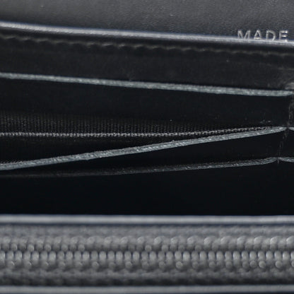 Chanel Caviar Timeless CC Large Gusset Flap Wallet Black 12 of 13