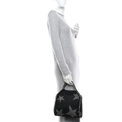 Stella McCartney Denim Star Mini Falabella Tote Black 2 of 9