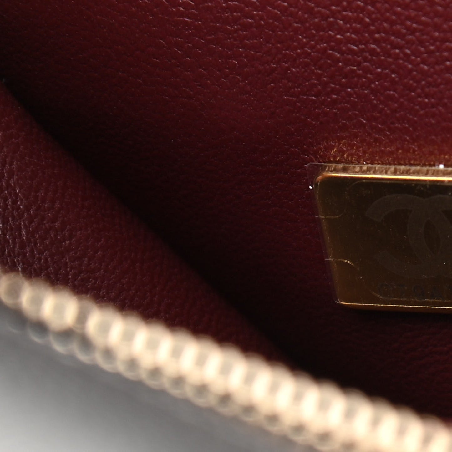 Caviar Lizard Quilted Small Coco Handle Flap Black