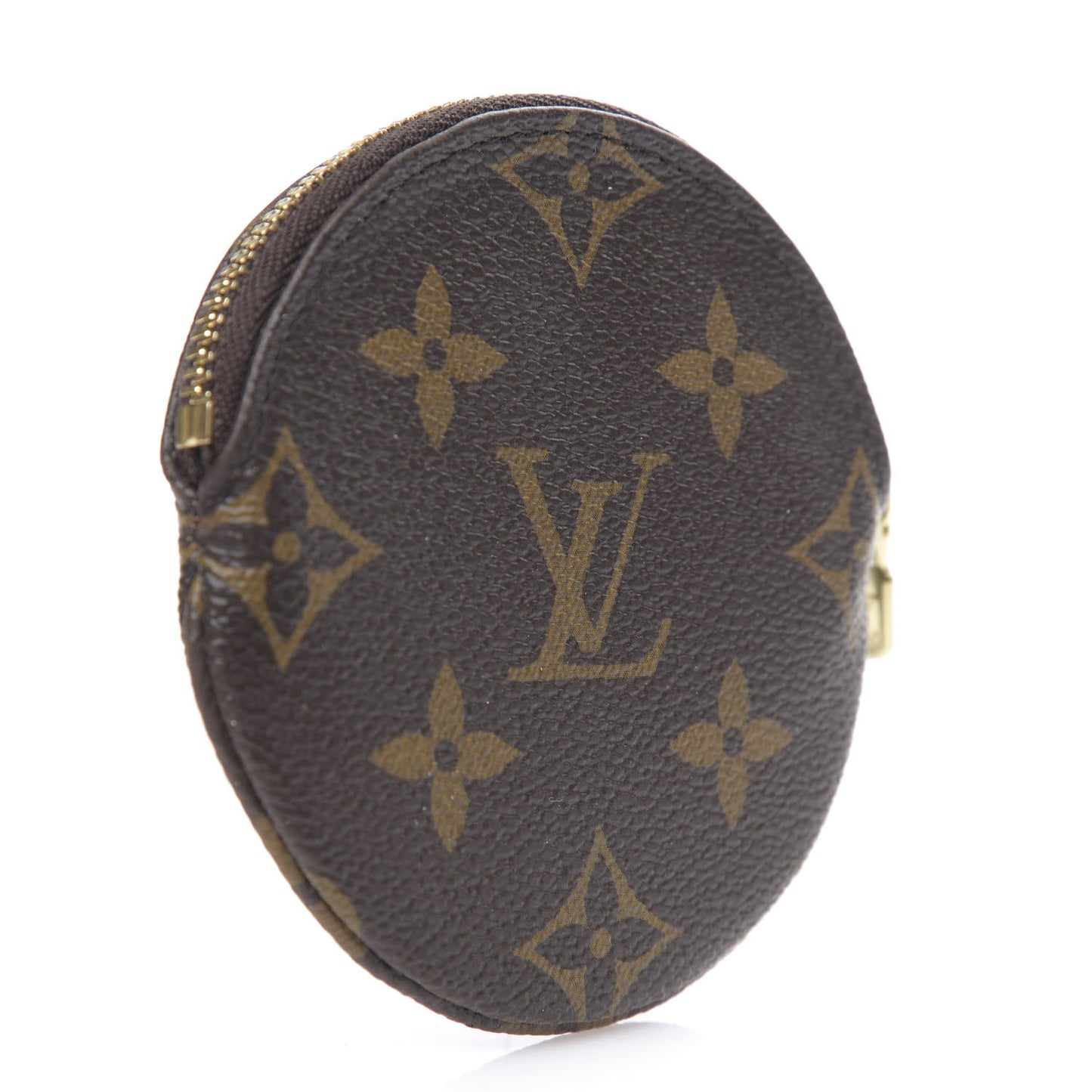 Monogram 2017 Christmas Animation Round Coin Purse