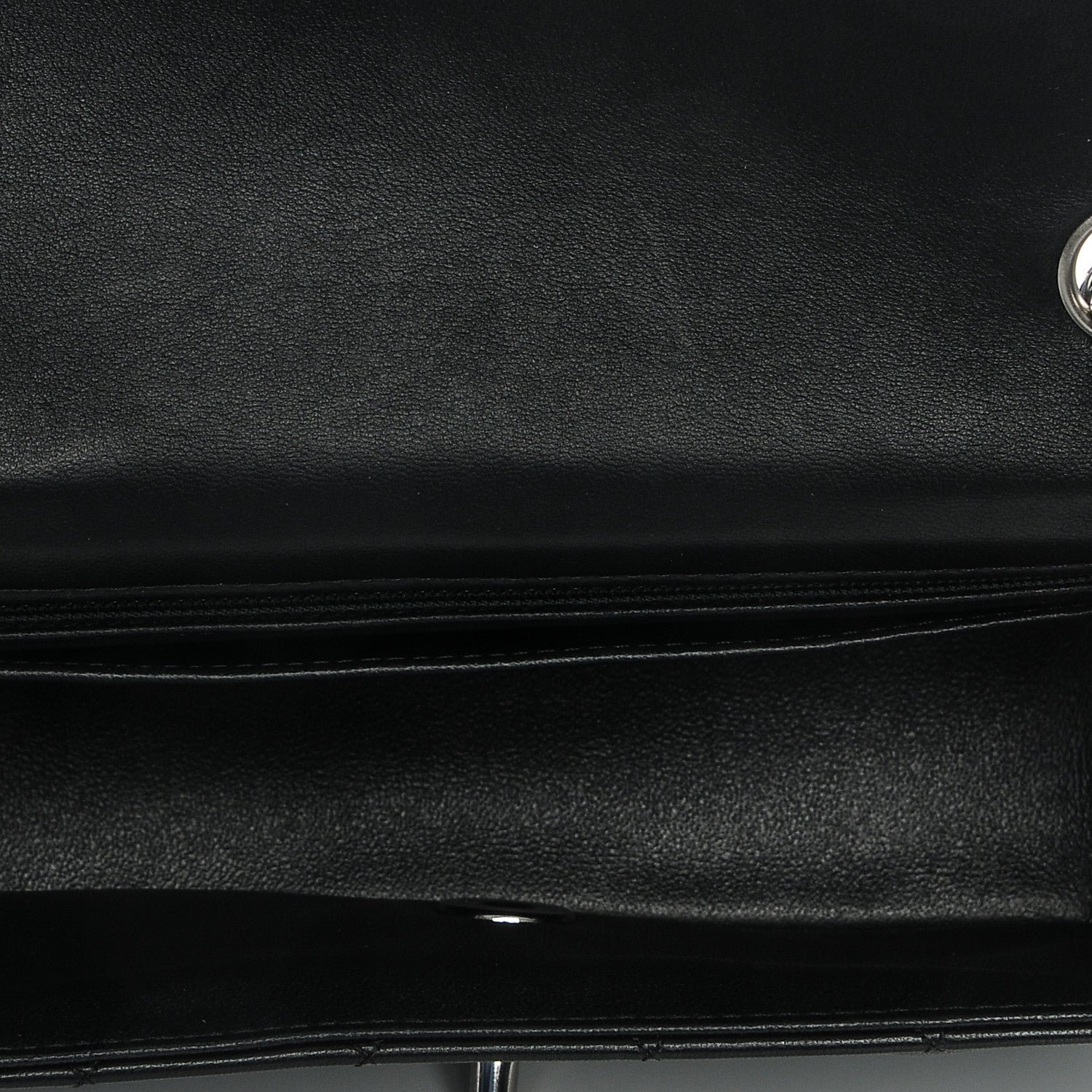 Chanel Lambskin Quilted Mini Rectangular Flap Black 5 of 7