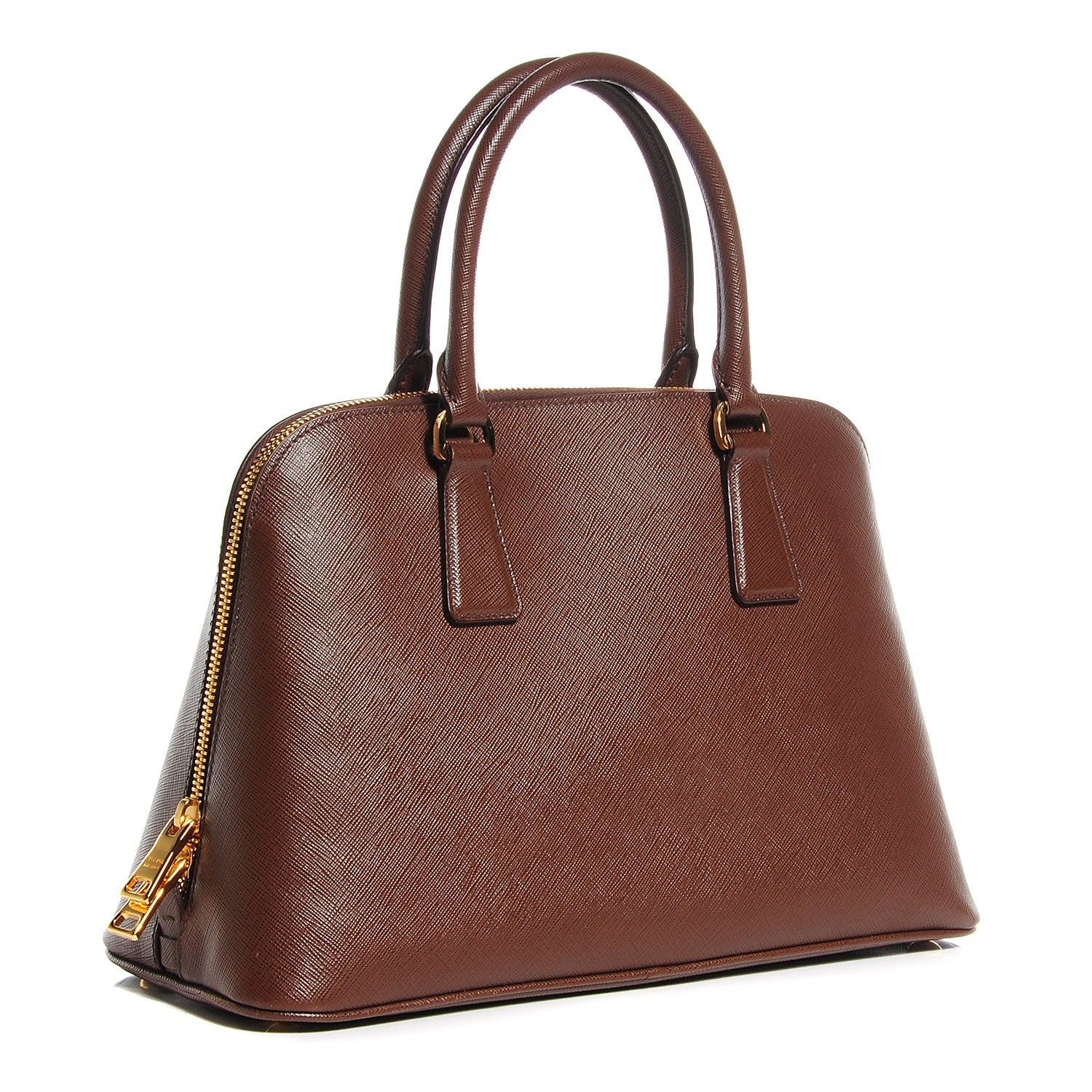 Prada Saffiano Lux Promenade Tote Cocoa 3 of 10