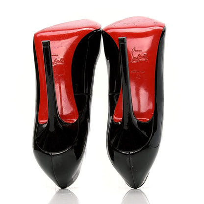 Christian Louboutin Patent Pigalle 120 Pumps 42 Black 5 of 7
