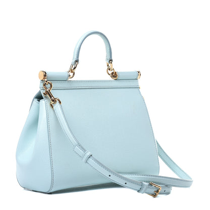 Dolce & Gabbana Dauphine Medium Miss Sicily Satchel Celeste 3 of 8