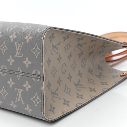 Louis Vuitton Monogram Onthego MM Trianon Gray 9 of 10