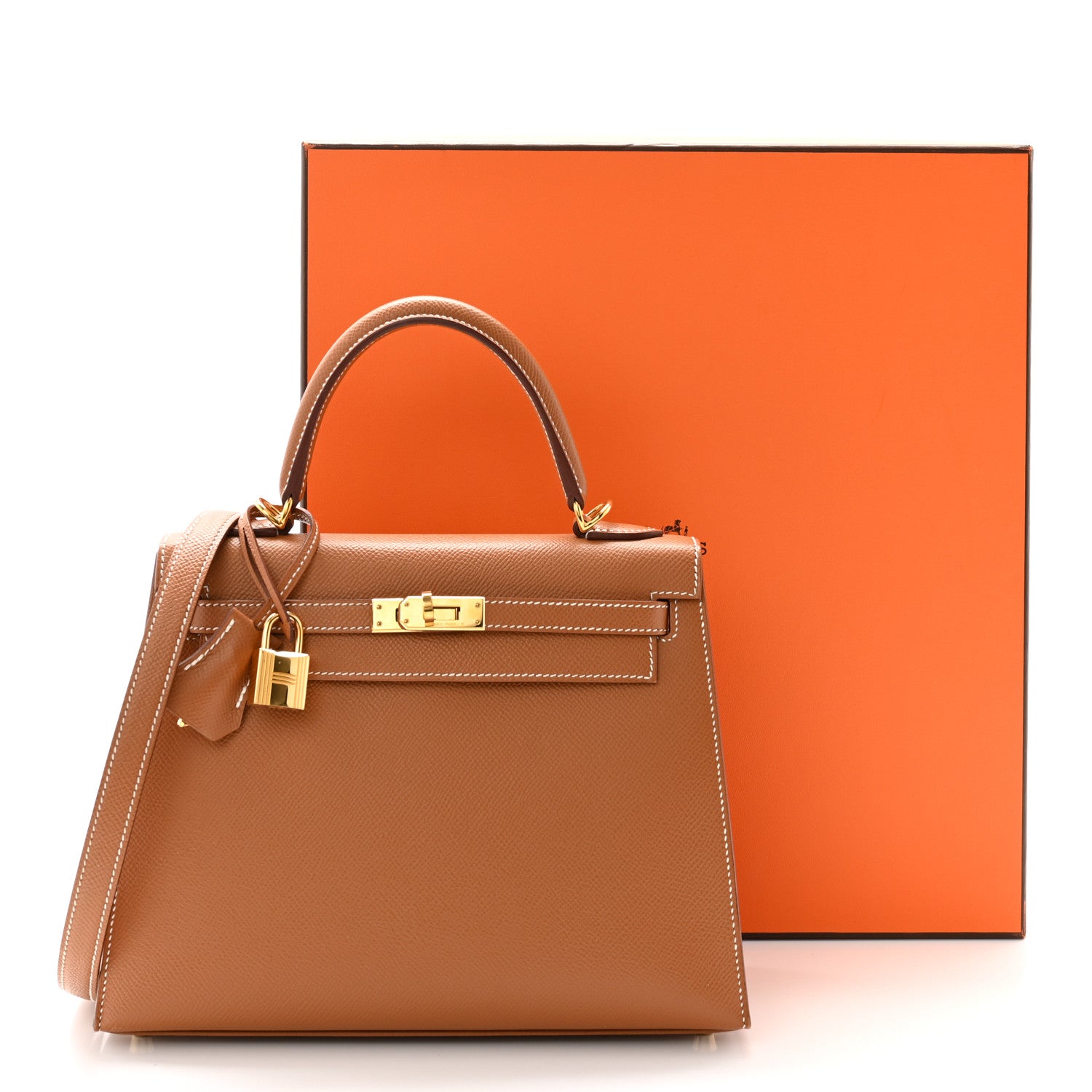 Hermes Epsom Kelly Sellier 25 Gold 13 of 13