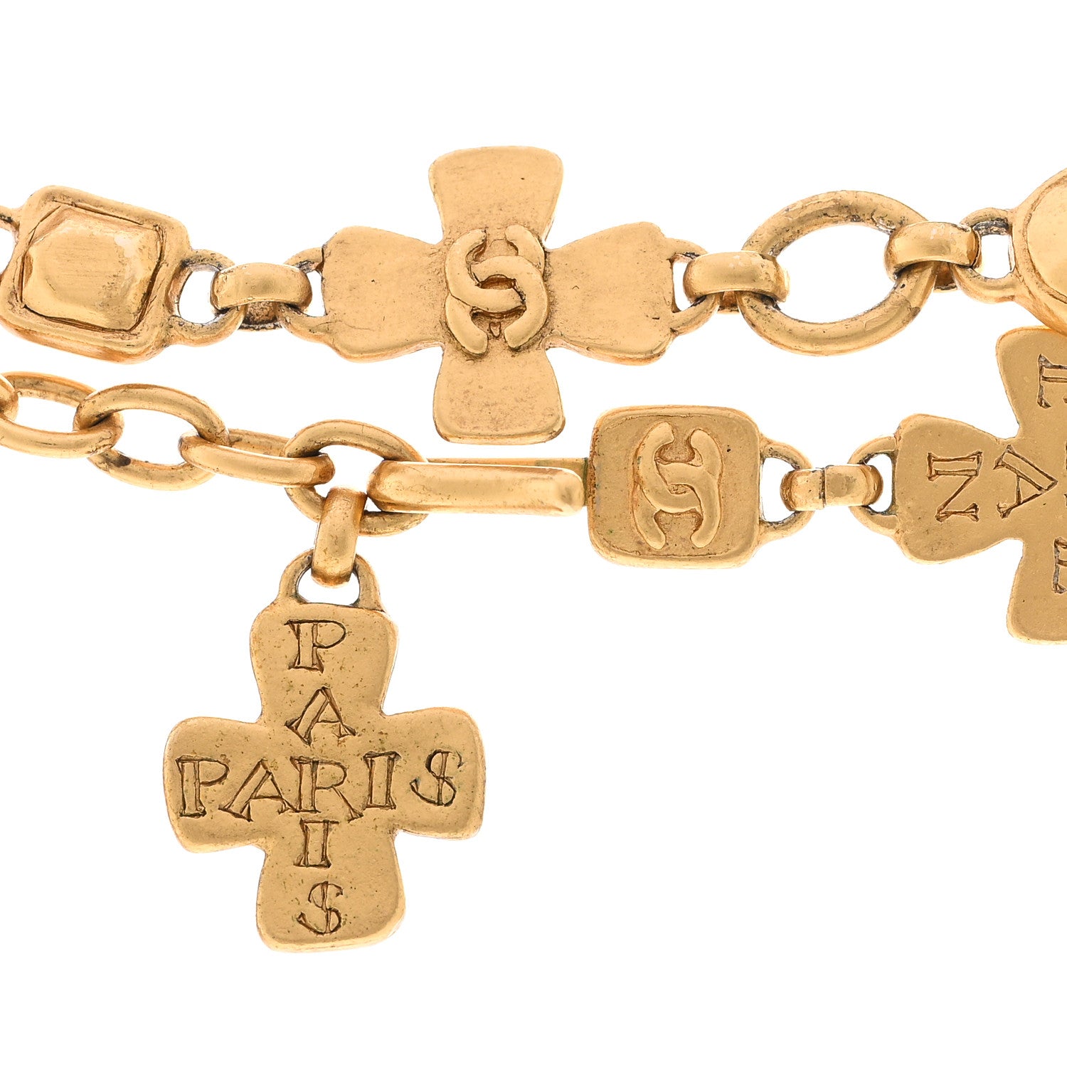 Chanel 31 Rue Cambon Paris Long Necklace Gold 4 of 5