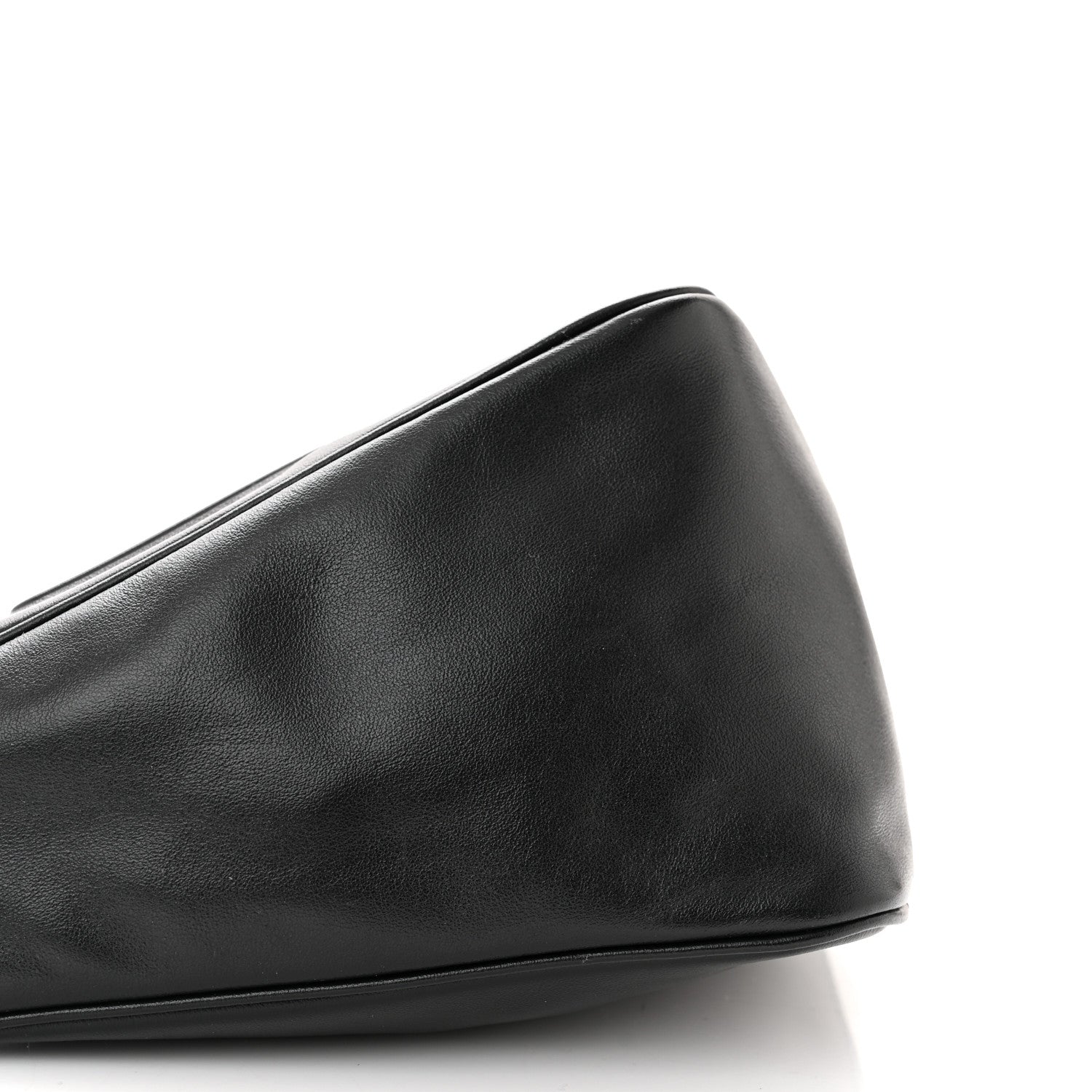 Prada Grace Lux Triangle Shoulder Bag Black 9 of 10