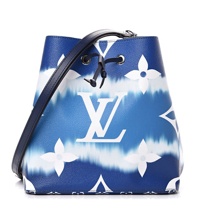 Louis Vuitton Monogram Escale Neonoe MM Blue 1 of 9