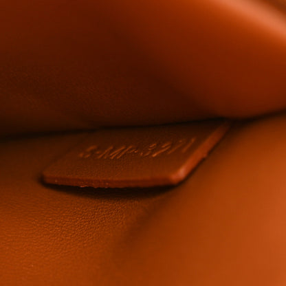 Celine Textile Calfskin Classique Triomphe Bag Natural Tan 9 of 14