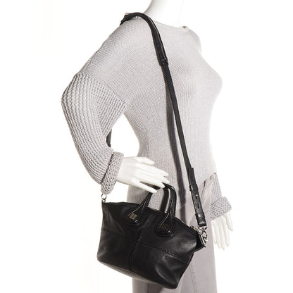 Givenchy Sugar Goatskin Micro Nightingale Black 2 of 10