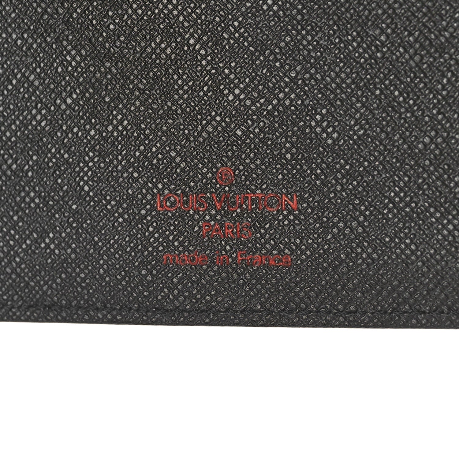 Louis Vuitton Epi Medium Ring Agenda Cover Black 6 of 8