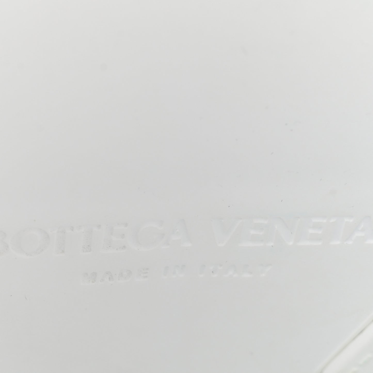 Rubber Maxi Intrecciato Mini Arco White