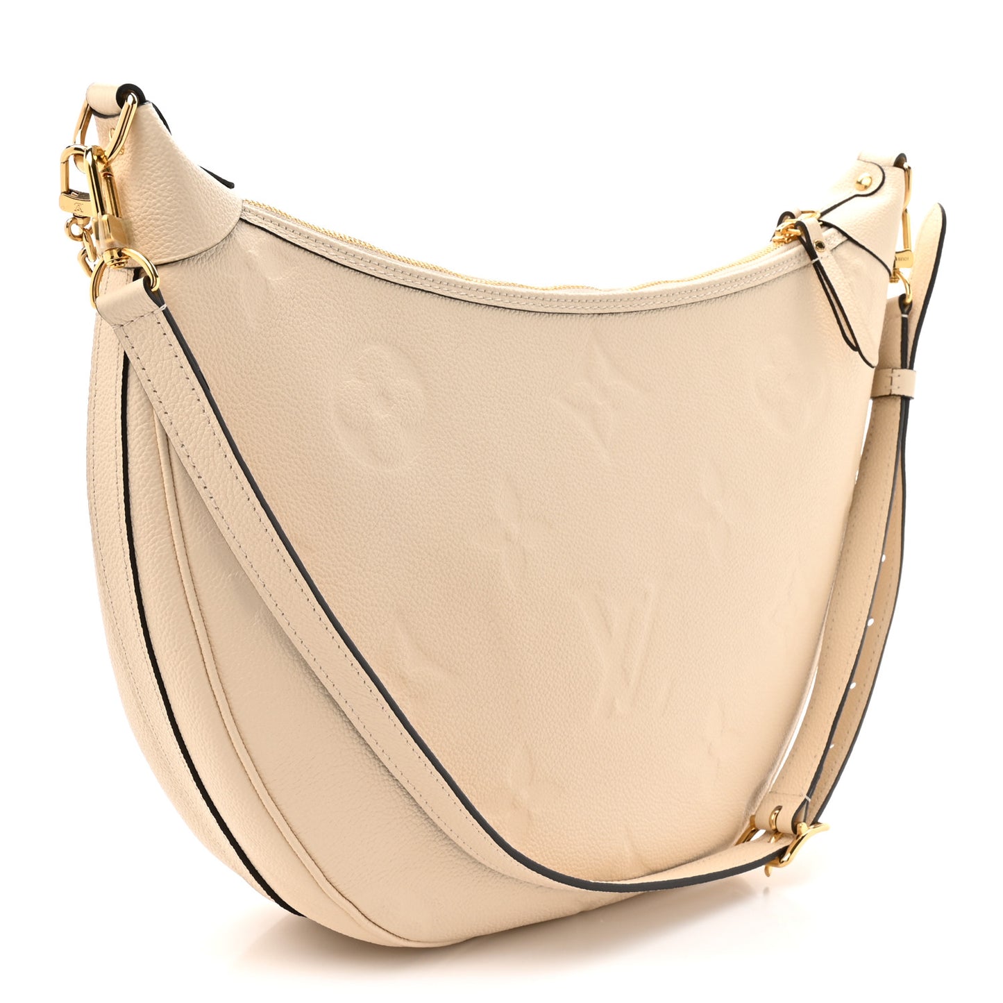 Empreinte Monogram Giant Loop Hobo Cream