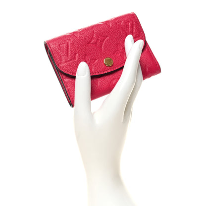 Louis Vuitton Empreinte Rosalie Coin Purse Rose Pondichery 2 of 9