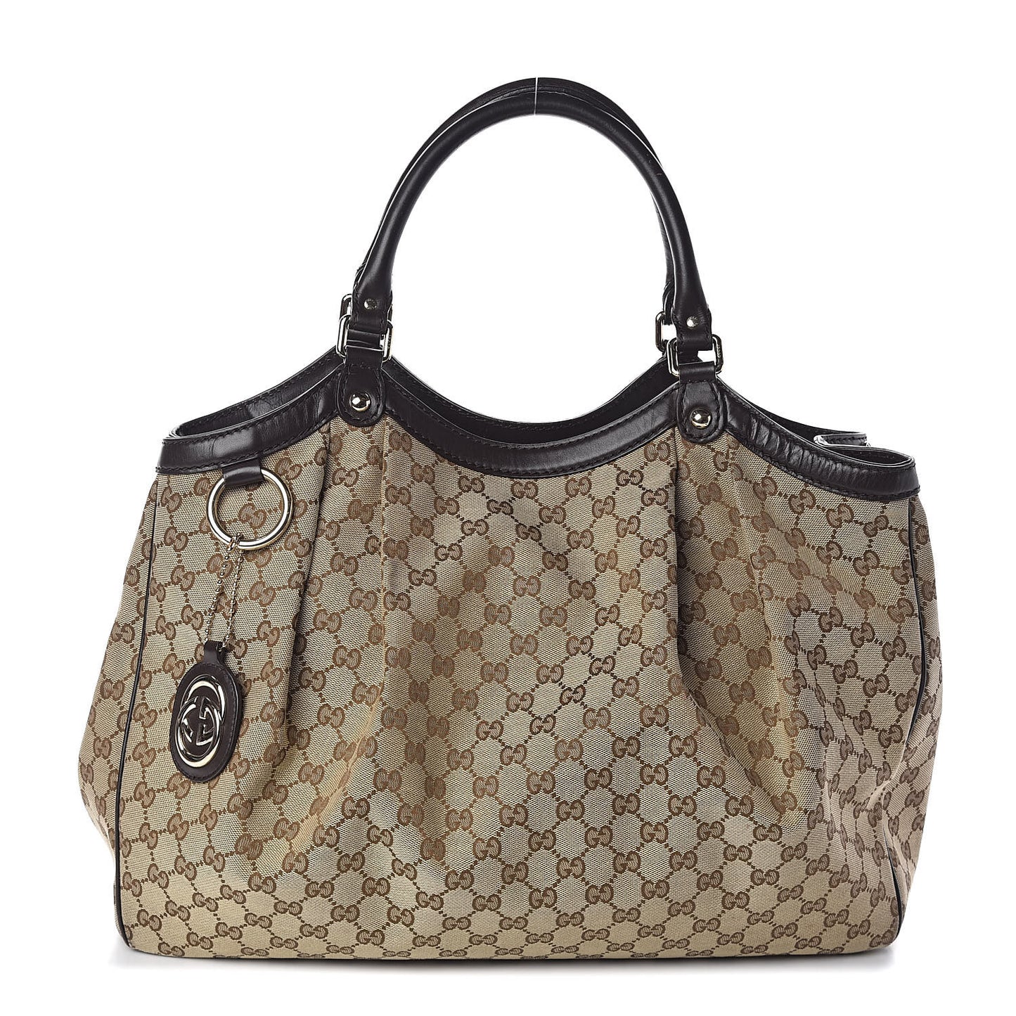 Monogram Large Sukey Tote Dark Brown