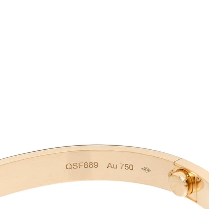 Cartier 18K Yellow Gold LOVE Bracelet 17 5 of 6