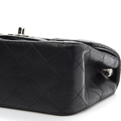 Chanel Lambskin Quilted Mini Square Flap Black 9 of 9