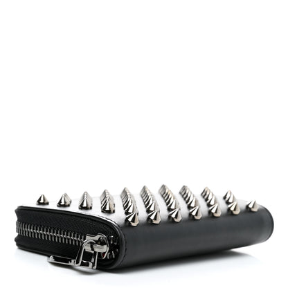 Christian Louboutin Calfksin Spiked Panettone Coin Purse Black 4 of 8