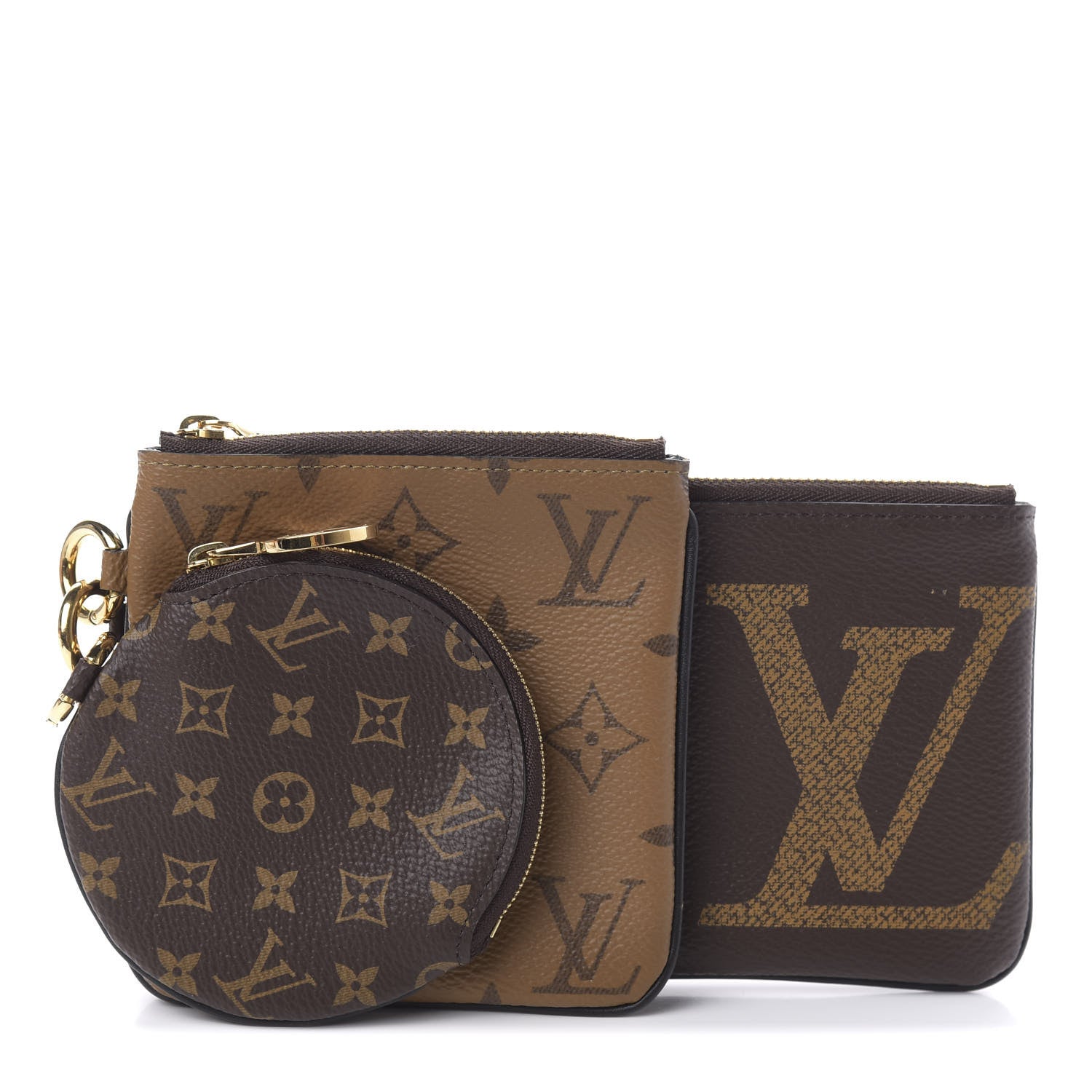 Louis Vuitton Reverse Monogram Giant Trio Pouch 1 of 8