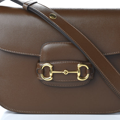 Gucci Azalea Calfskin Horsebit 1955 Shoulder Bag Brown Sugar 10 of 10