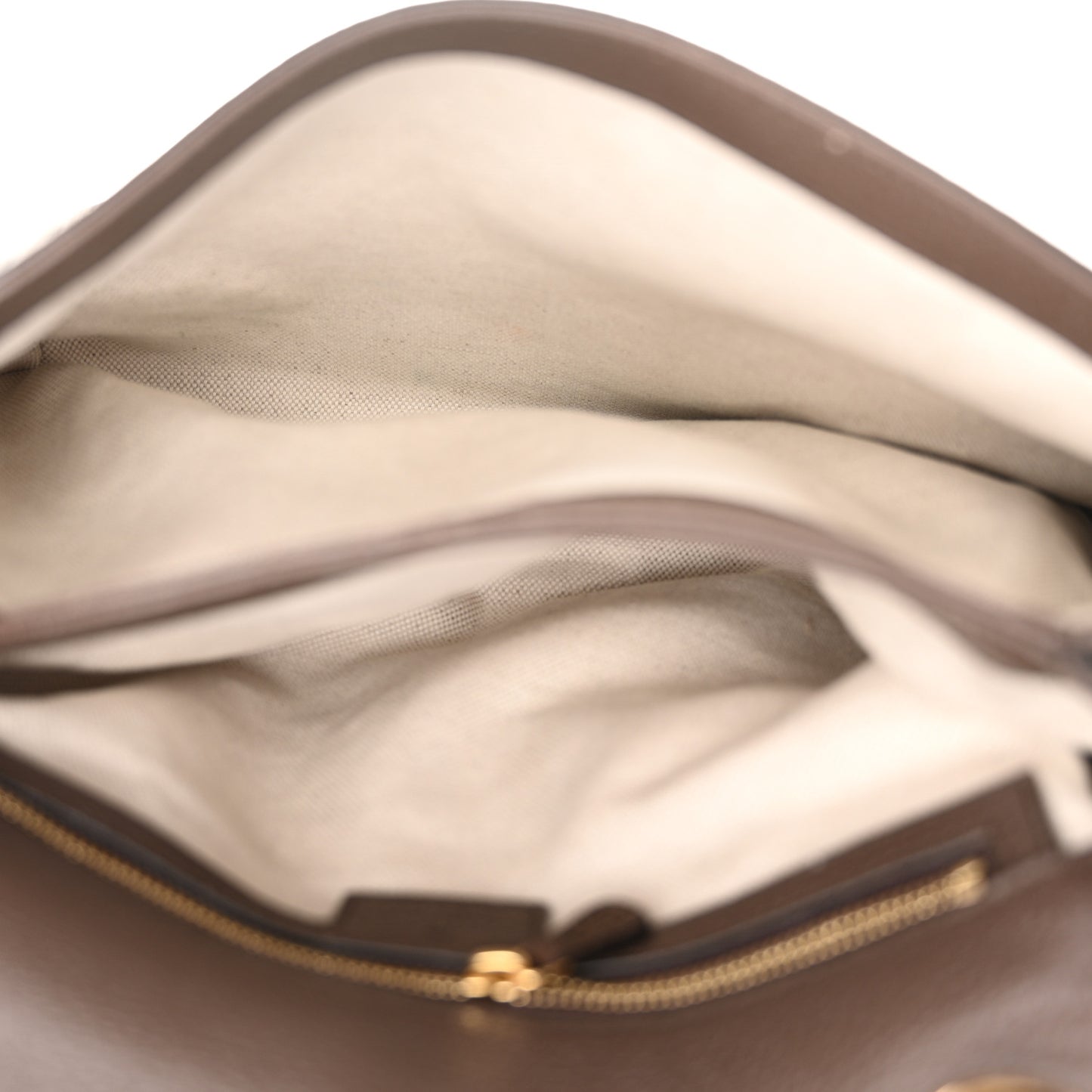 GG Supreme Monogram Textured Dollar Calfskin Web Medium Blondie Shoulder Flap Bag Beige Ebony New Acero