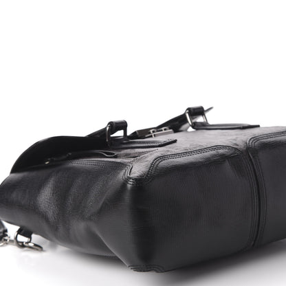 3.1 Phillip Lim 3.1 Turtle Embossed Medium Pashli Satchel Black 6 of 10