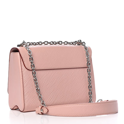 Louis Vuitton Epi Exotic Birds Twist Shoulder Bag MM Crystal Pink 3 of 15