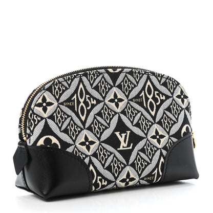 Louis Vuitton Jacquard Since 1854 Cosmetic Pouch PM Grey 2 of 4