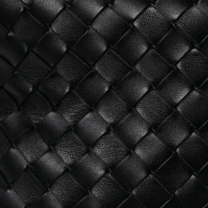 Bottega Veneta Nappa Intrecciato Small Fold Crossbody Messenger Black 7 of 9