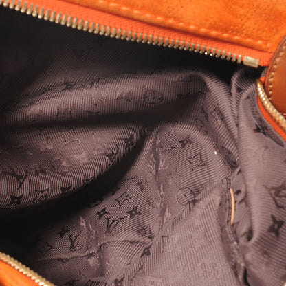 Louis Vuitton Suede Mahina Onatah GM Orange 7 of 9