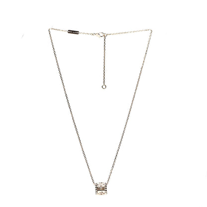 Van Cleef & Arpels 18K Rose Gold Diamond Small Perlee Clovers Pendant Necklace 2 of 6