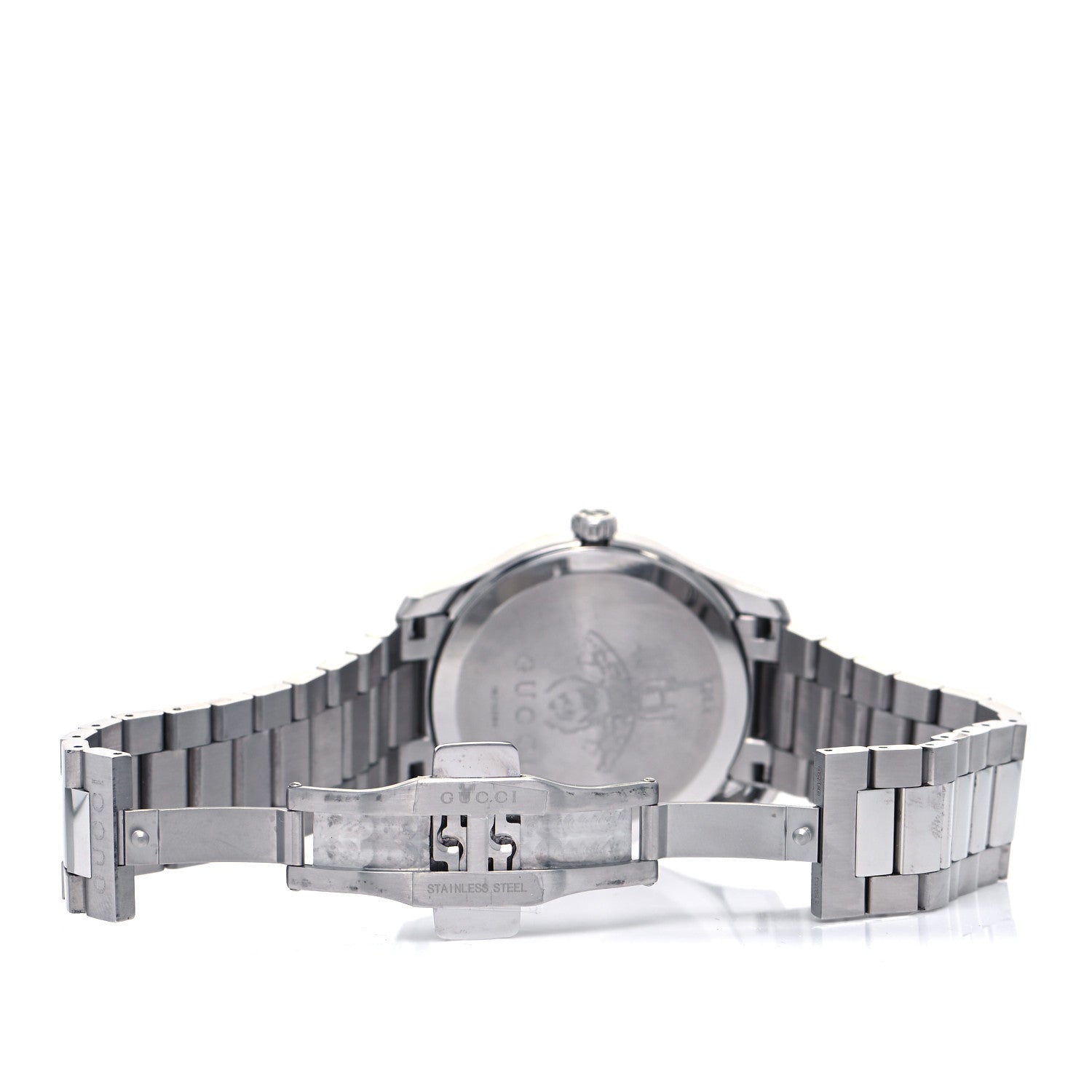 Gucci Stainless Steel 38mm G-Timeless Snake Quartz Watch 5 of 6