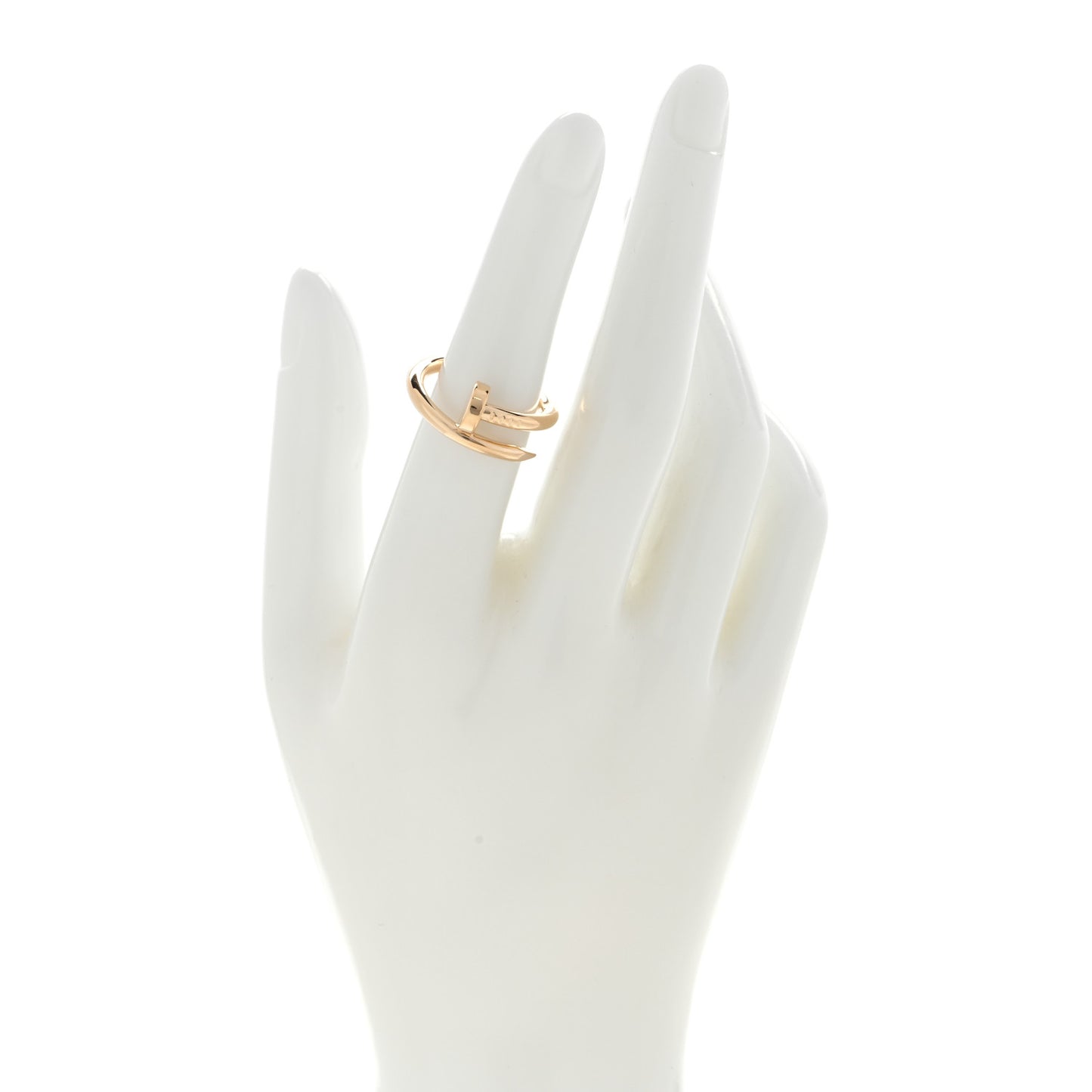 18K Yellow Gold Juste Un Clou Ring 53 6.25
