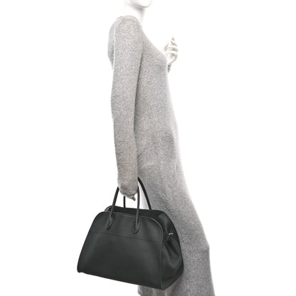 The Row Matte Grained Calfskin Soft Margaux 15 Black 2 of 9