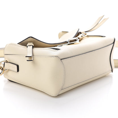 Chloe Calfskin Mini Faye Day Shoulder Bag Off White 7 of 8