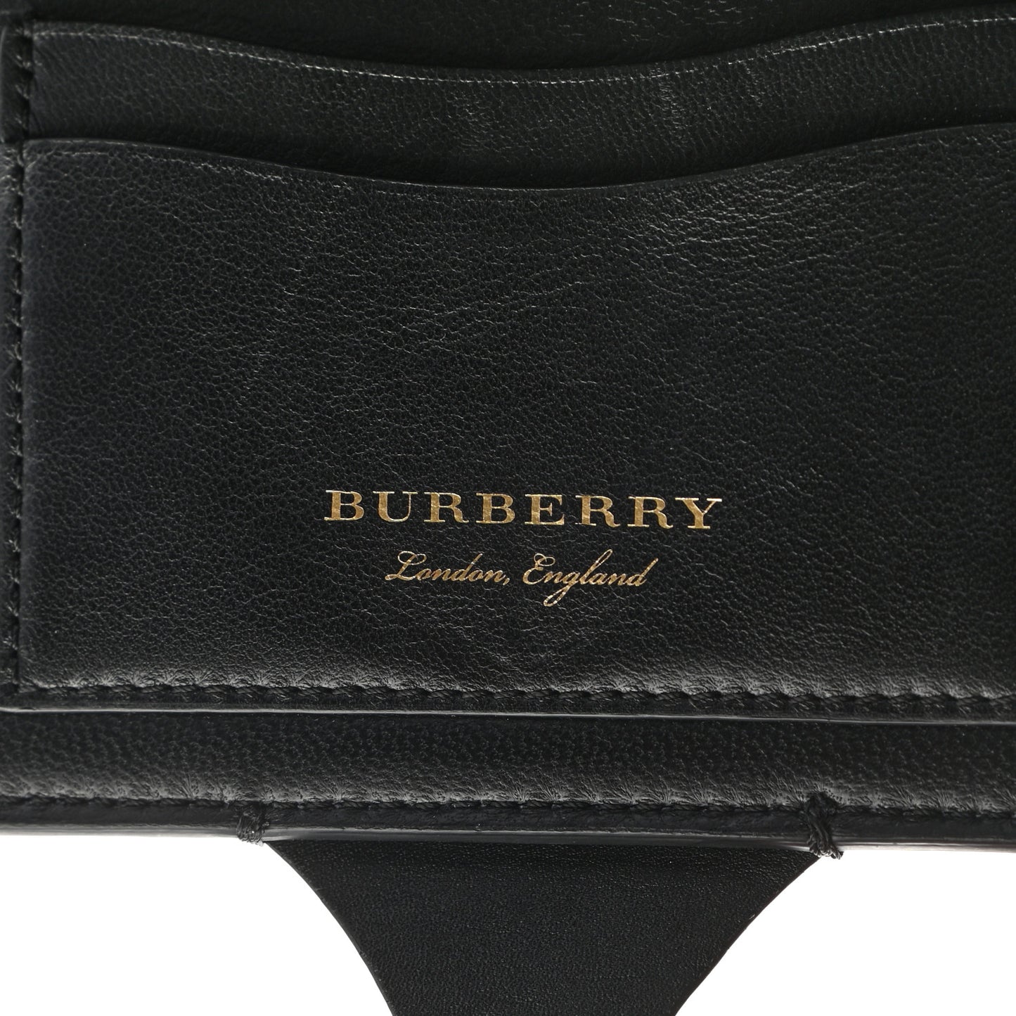 Calfskin Harlow Long Wallet Black